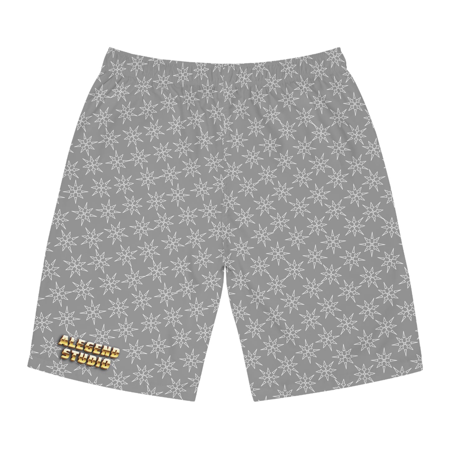 Money Pockets Grey Board Shorts