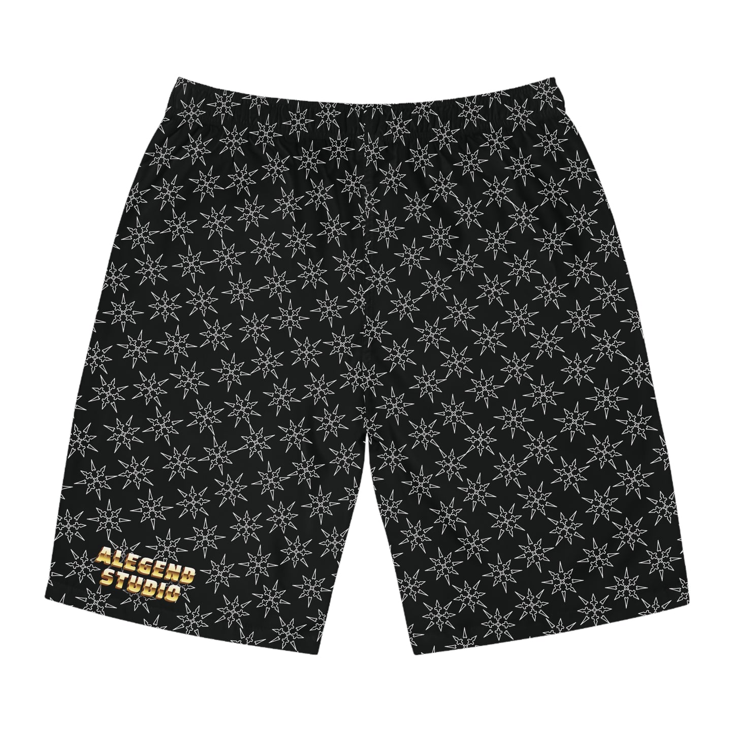Money Pockets Black Board Shorts