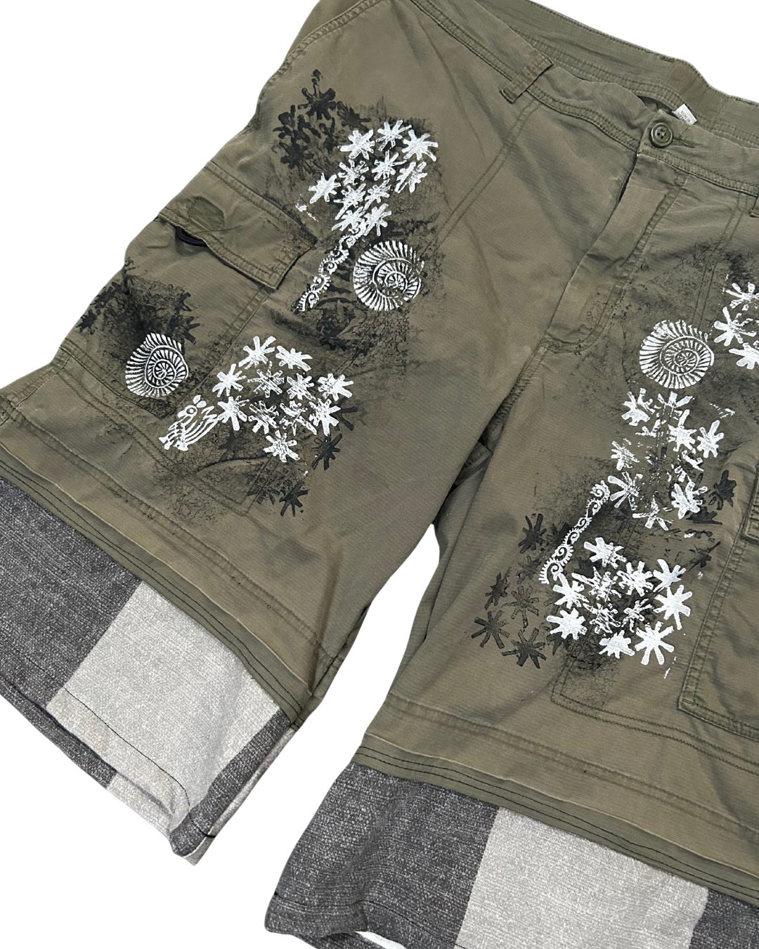 "Investigando con la brujula" 3Qtr (Wide Leg Capris) Custom 1de1