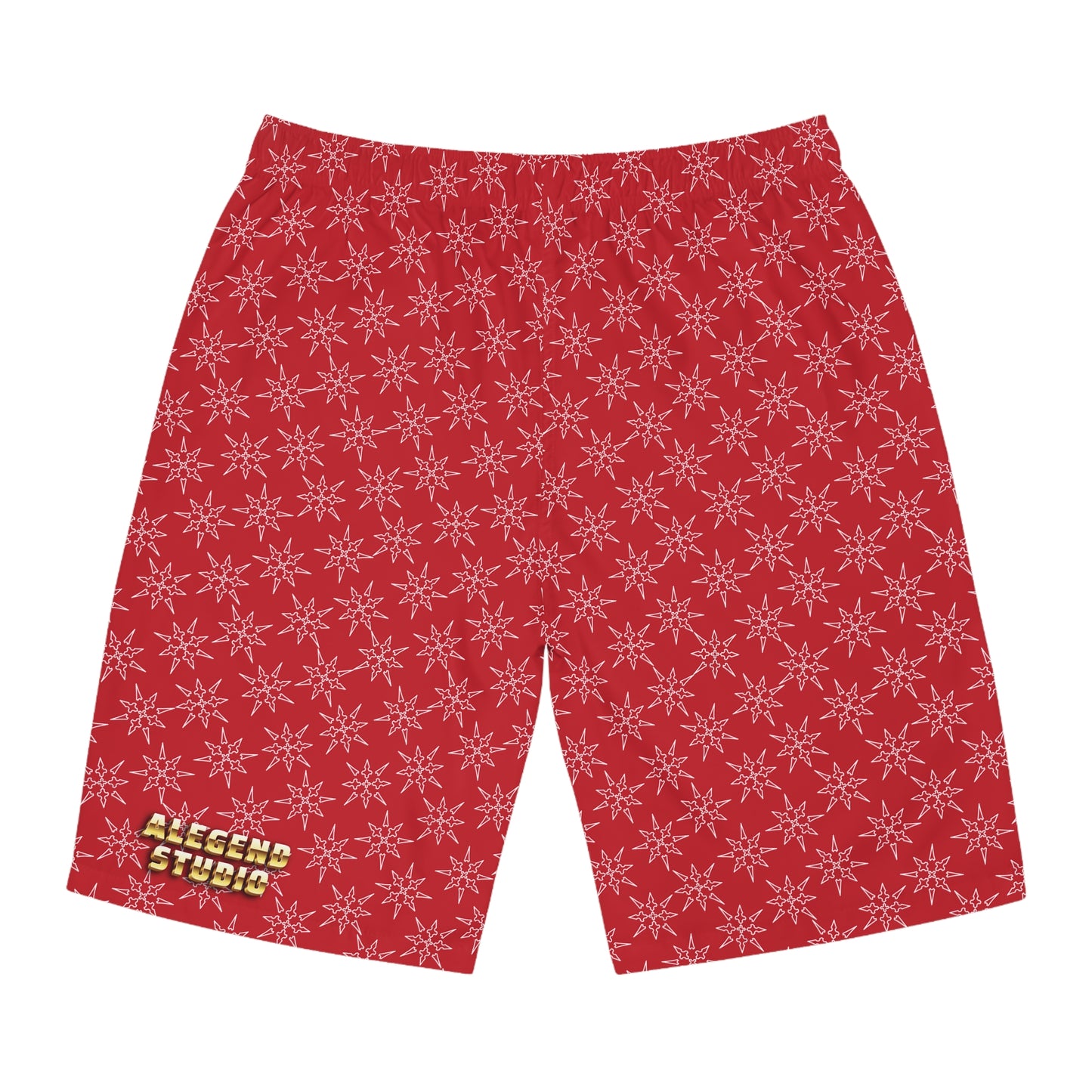 Money Pockets Red Board Shorts