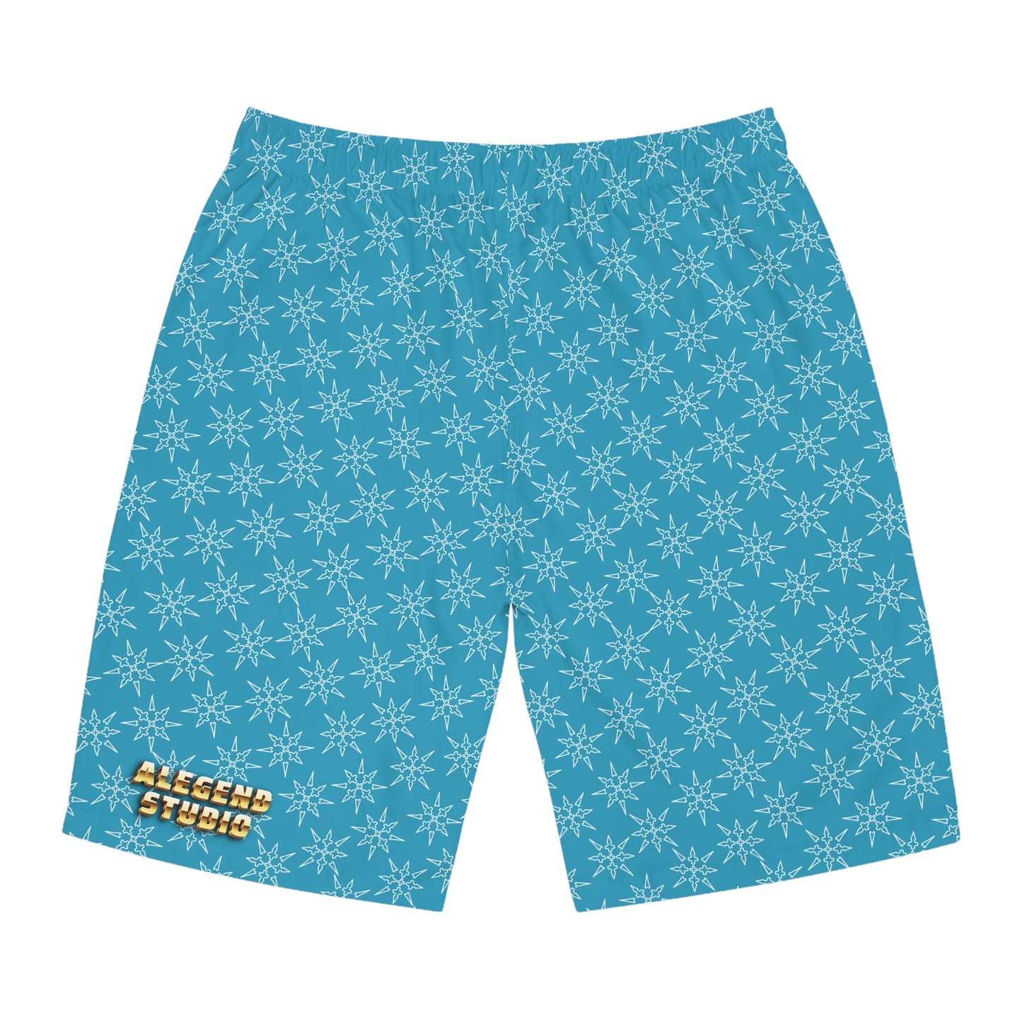 Money Pockets Light Turquoise Board Shorts