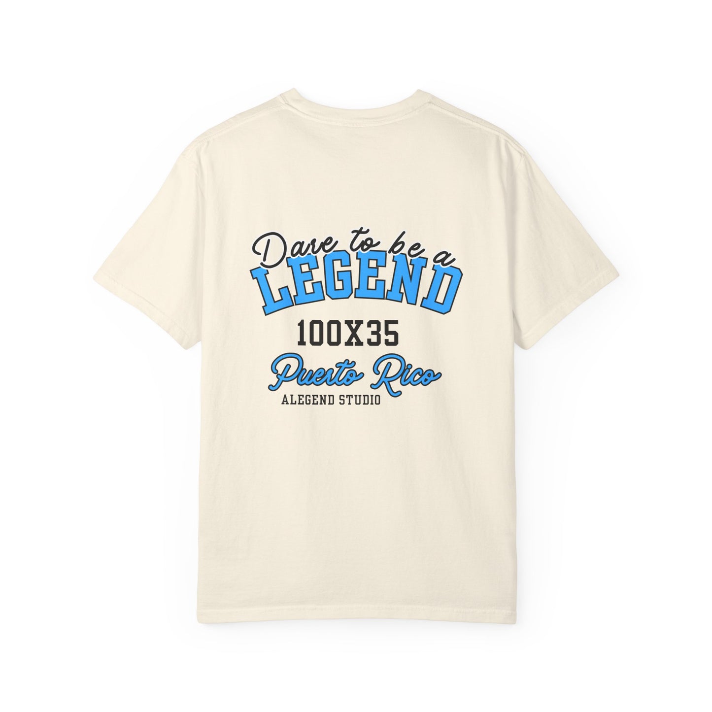Legend Puerto Rico T-Shirt — “Dare to Be a Legend” Graphic Tee