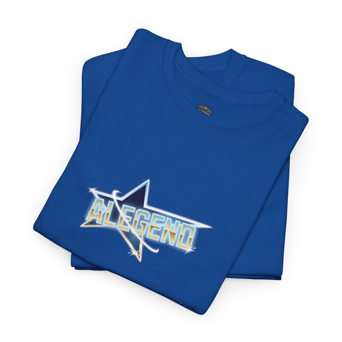 Retro Star Holographic "Alegend" Tag