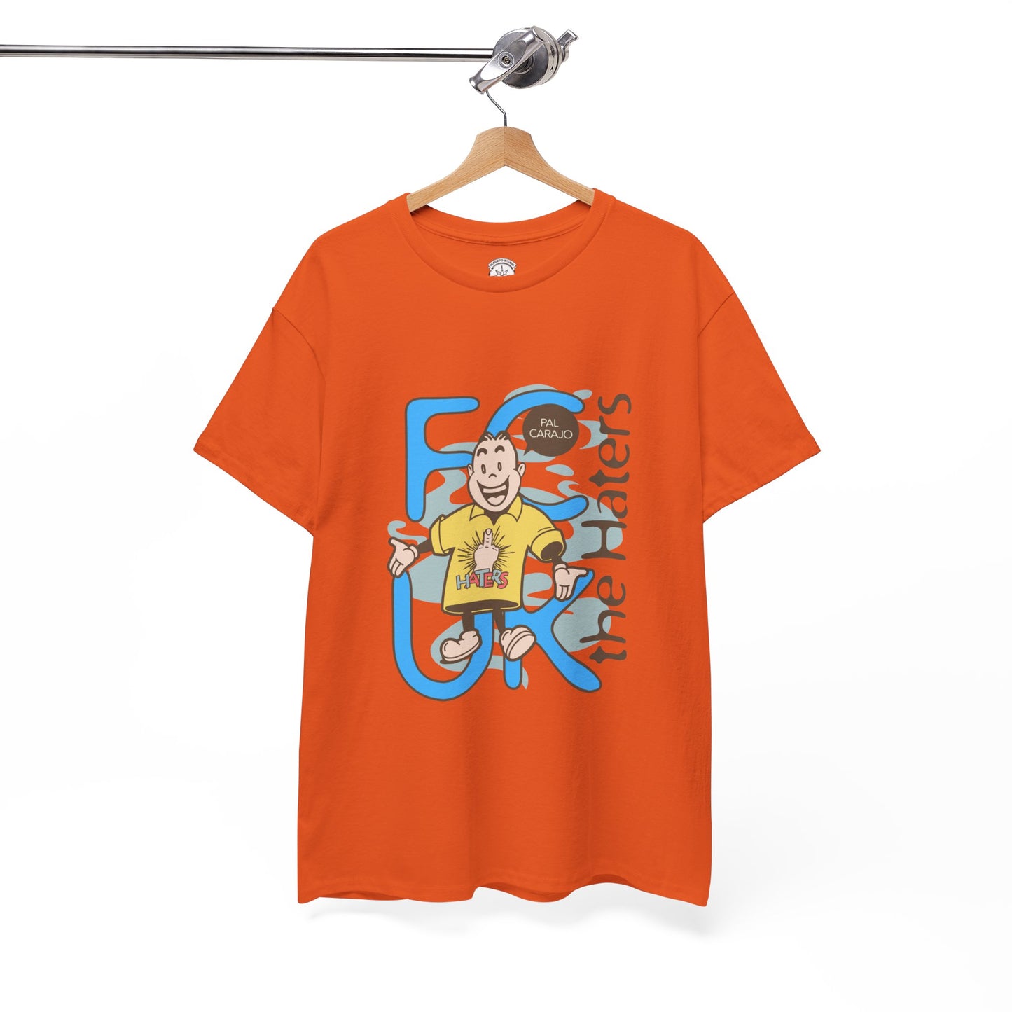 Fuck the Haters T-Shirt — Retro Cartoon