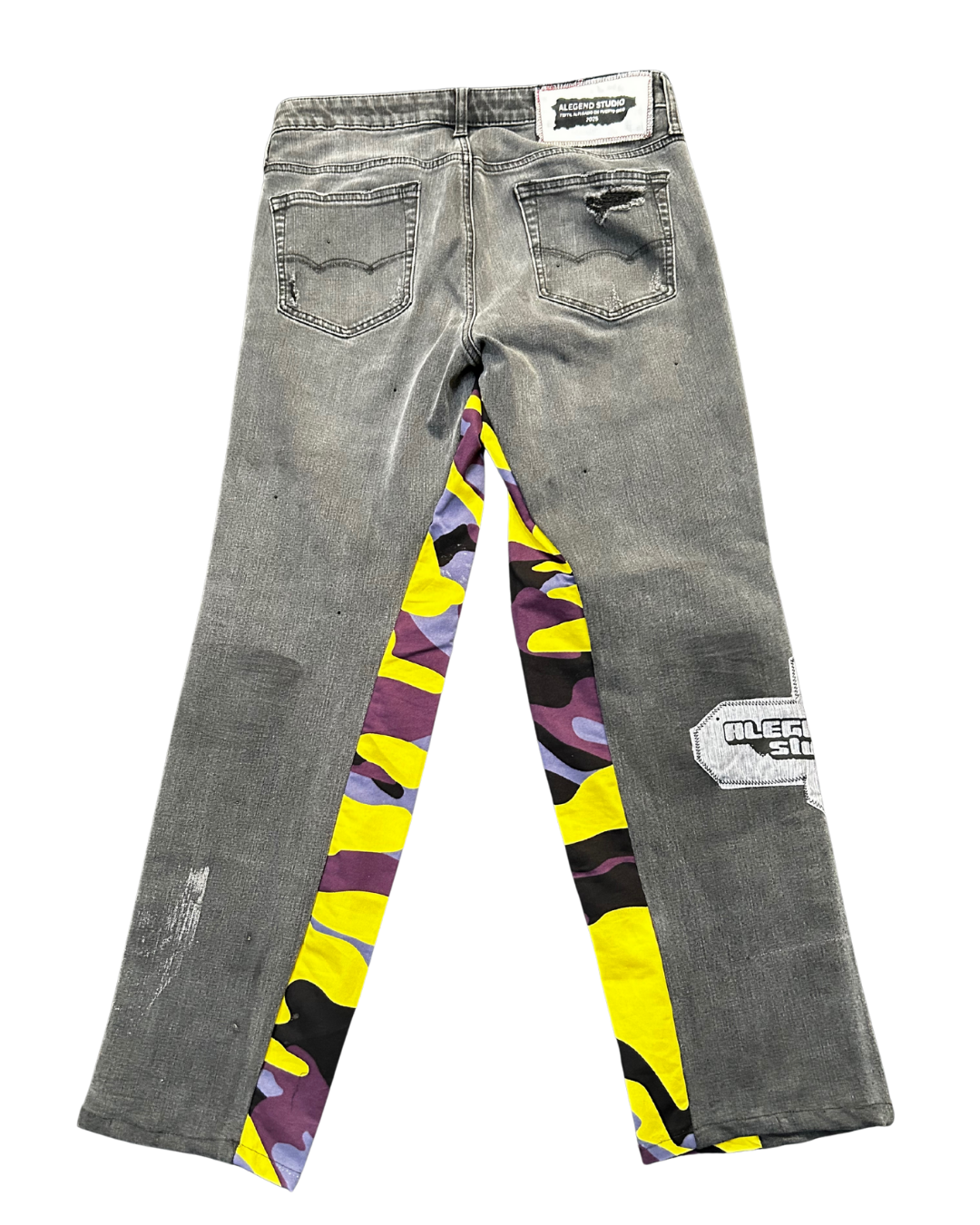 Stamp Camo Baggy Pants 1de1