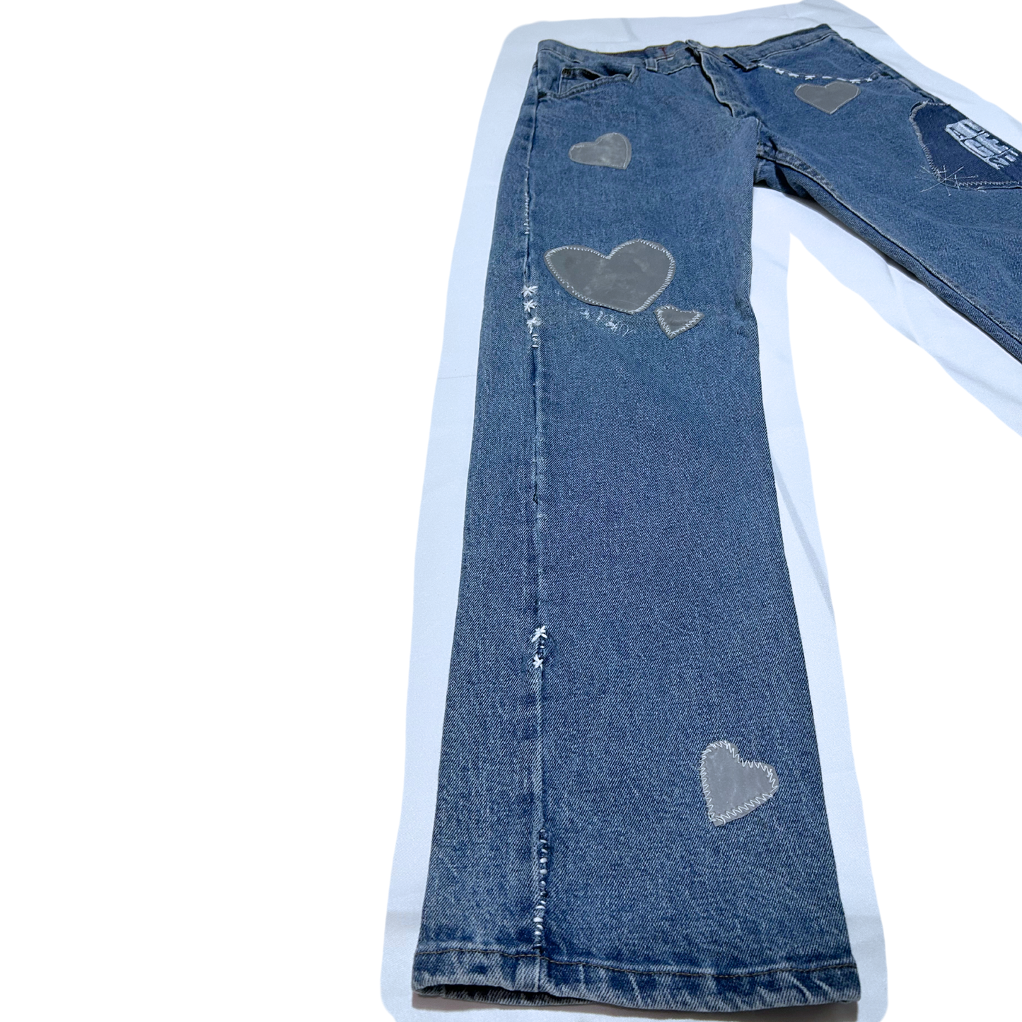 "Reflective Heart" Jeans