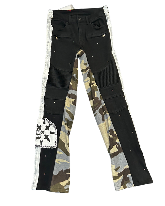 Camo Rough Patches and Stars Custom 1de1
