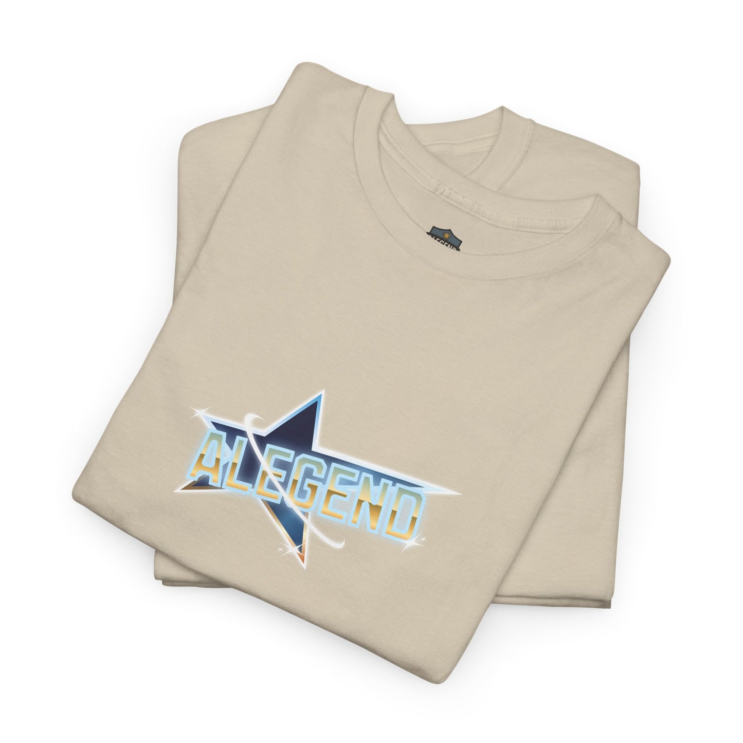 Retro Star Holographic "Alegend" Tag