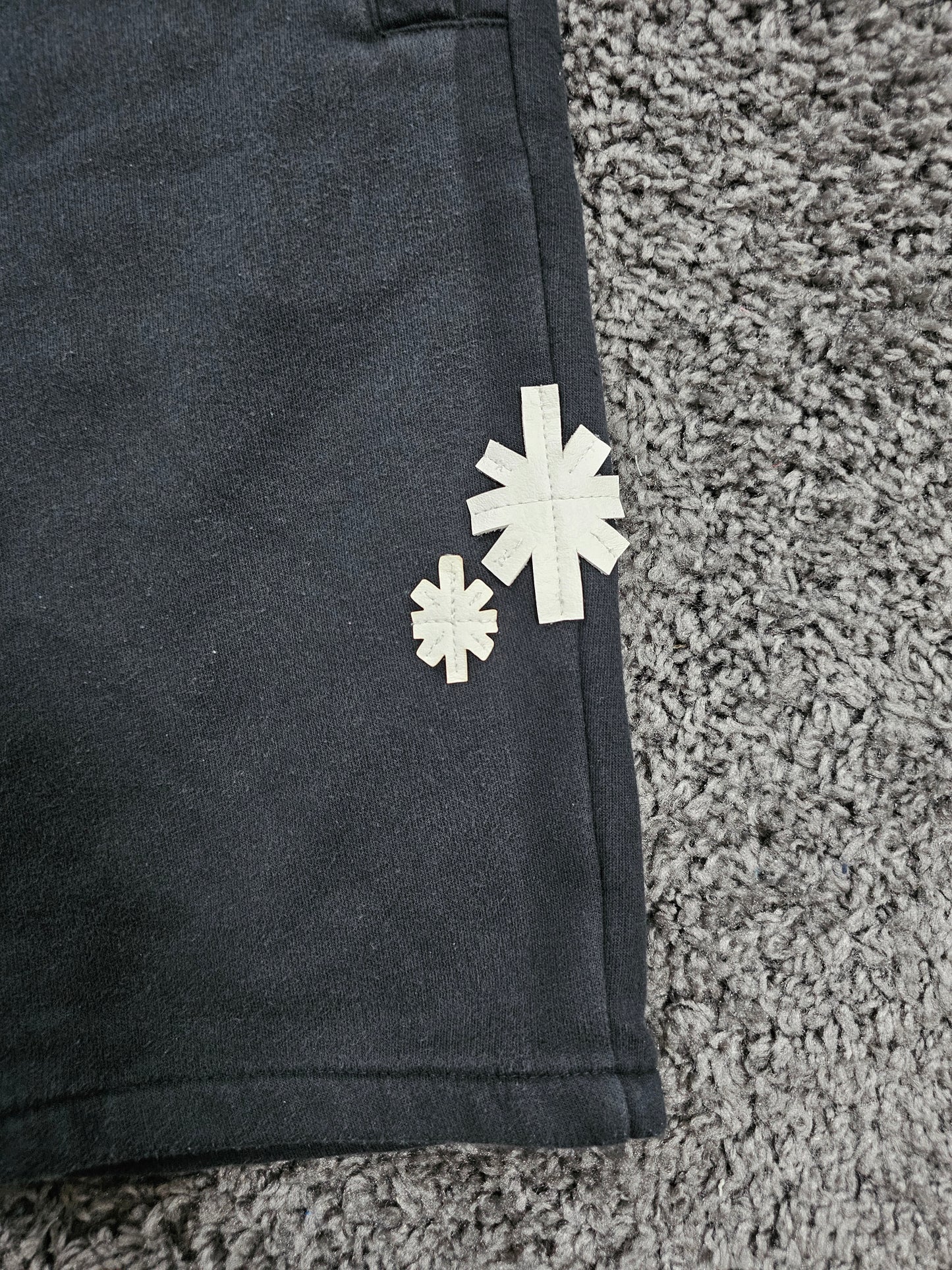 Q226 The Art of Disaster Upcycled Sweat Pant Shorts