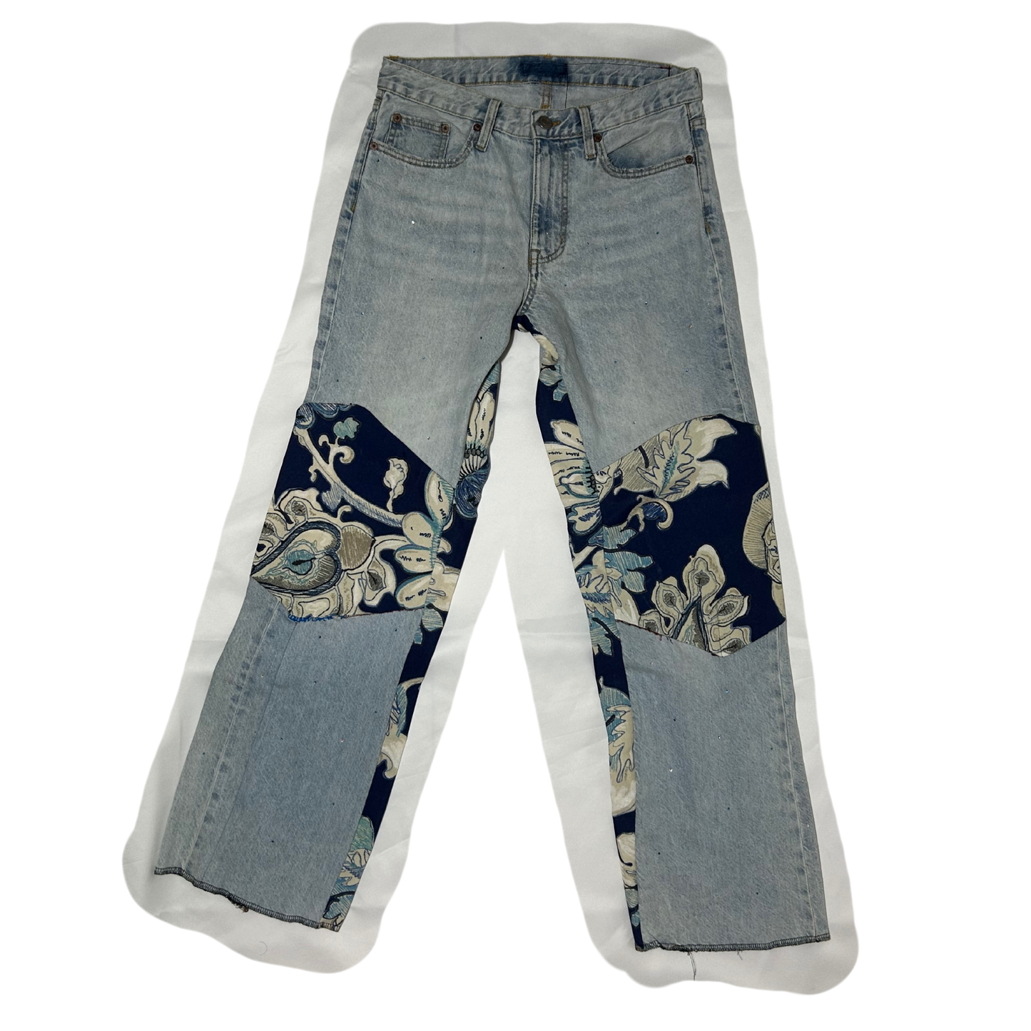 Floral Custom Denim