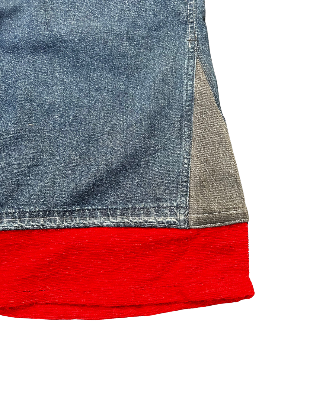 3Qtr Shorts Red Baggy Jorts