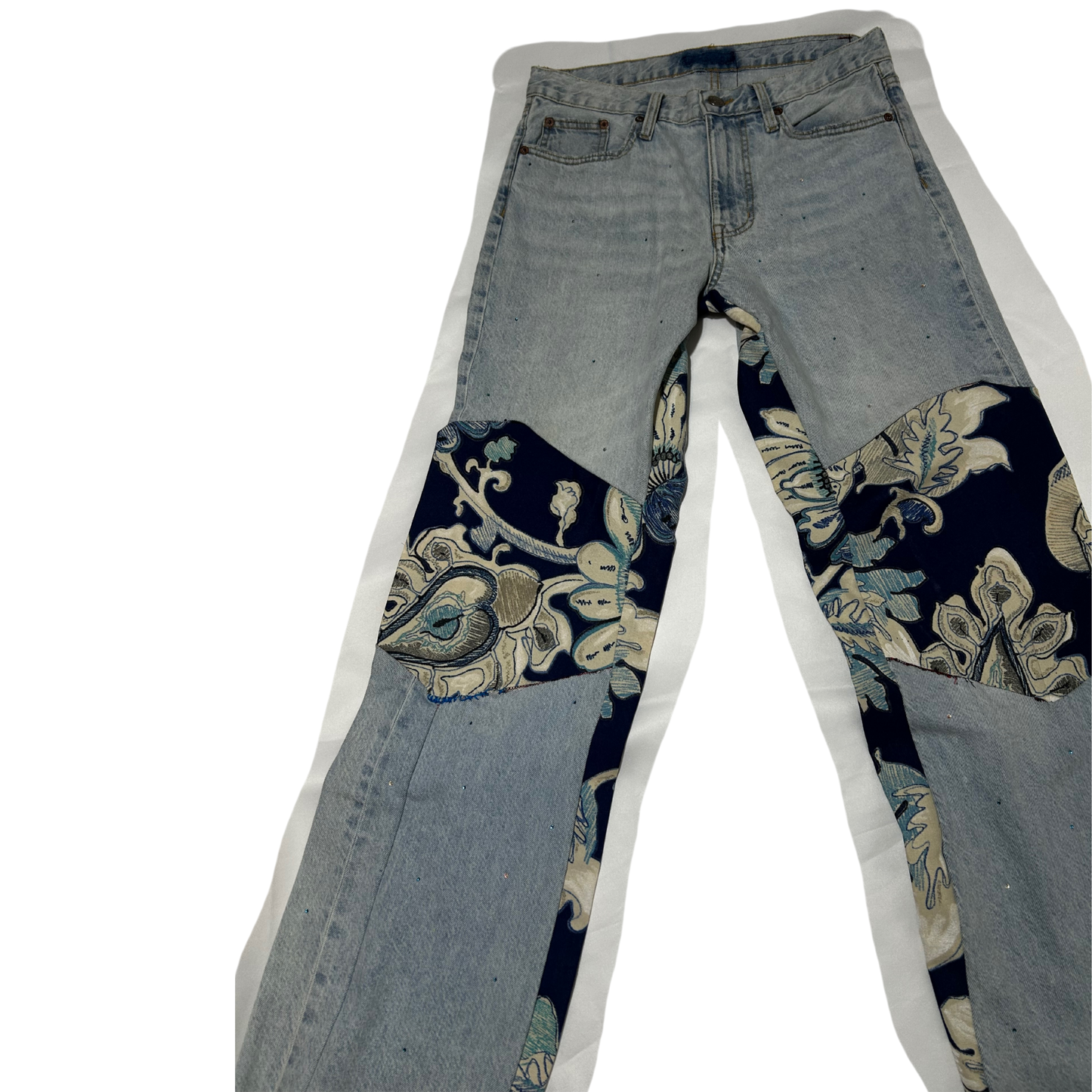 Floral Custom Denim