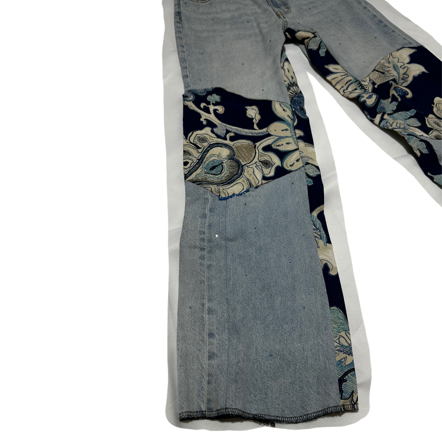 Floral Custom Denim