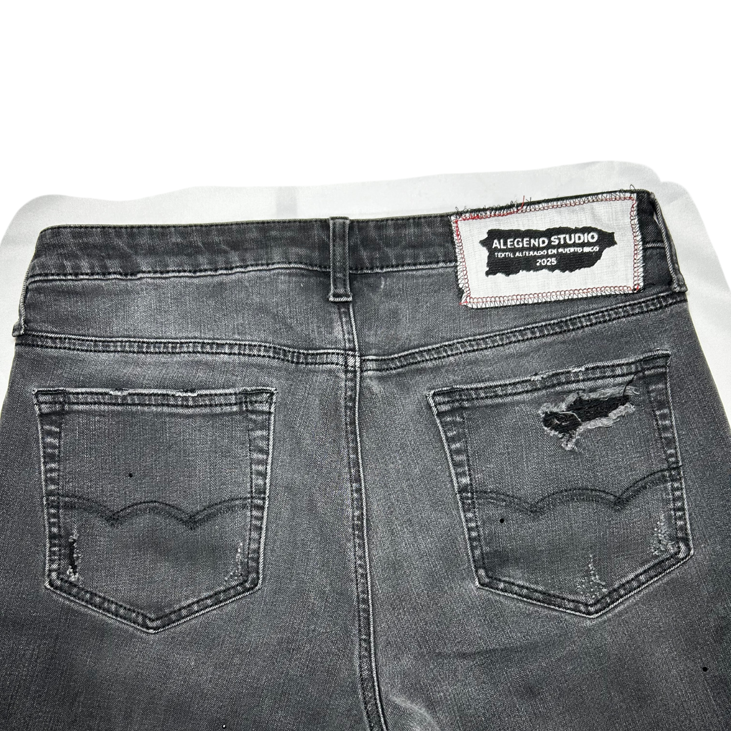 Yellow/ Purple Camo (Puente) Custom Denim