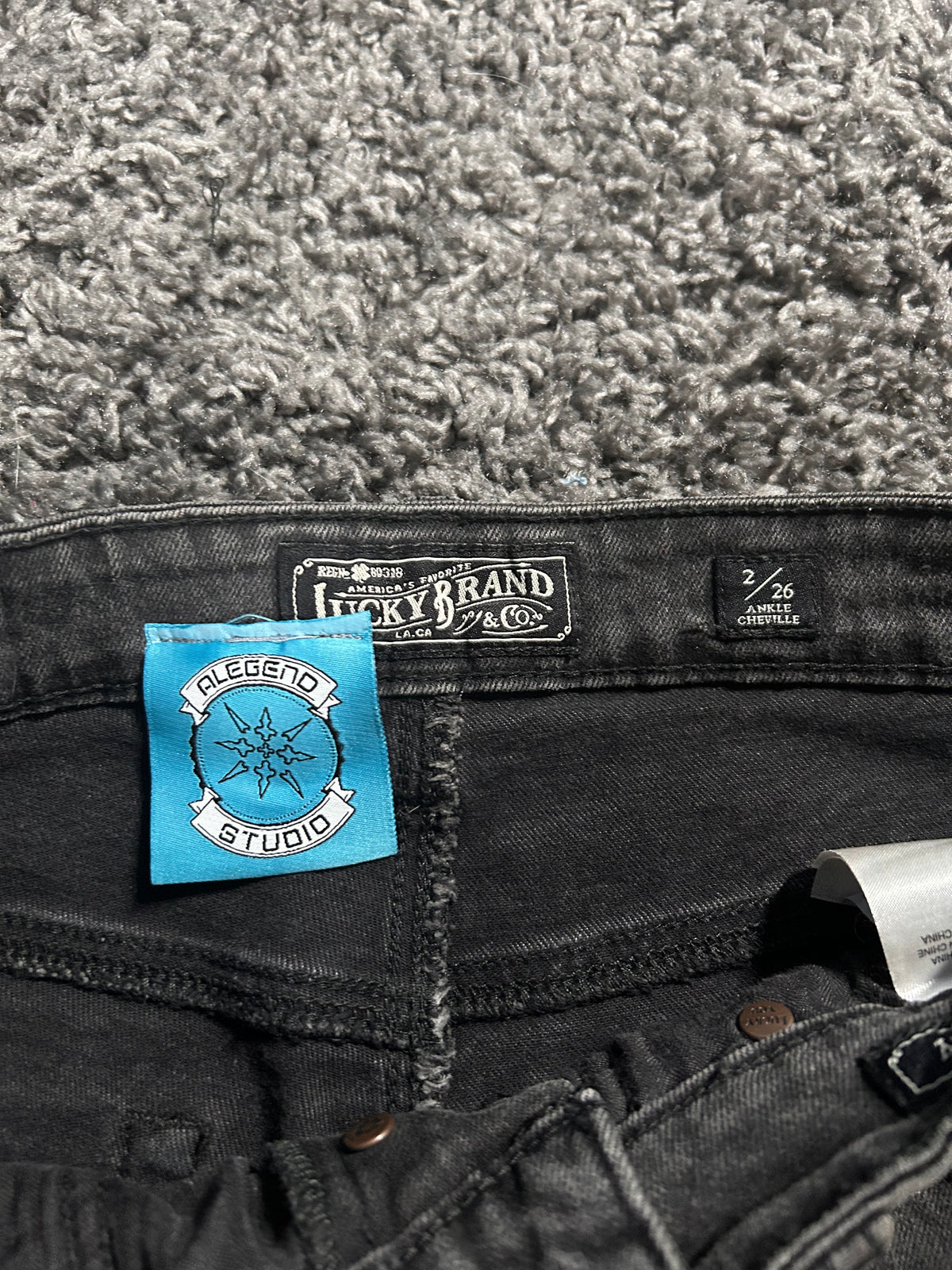 Vejigante Upcycled Gaucho Jorts – embroidered and printed