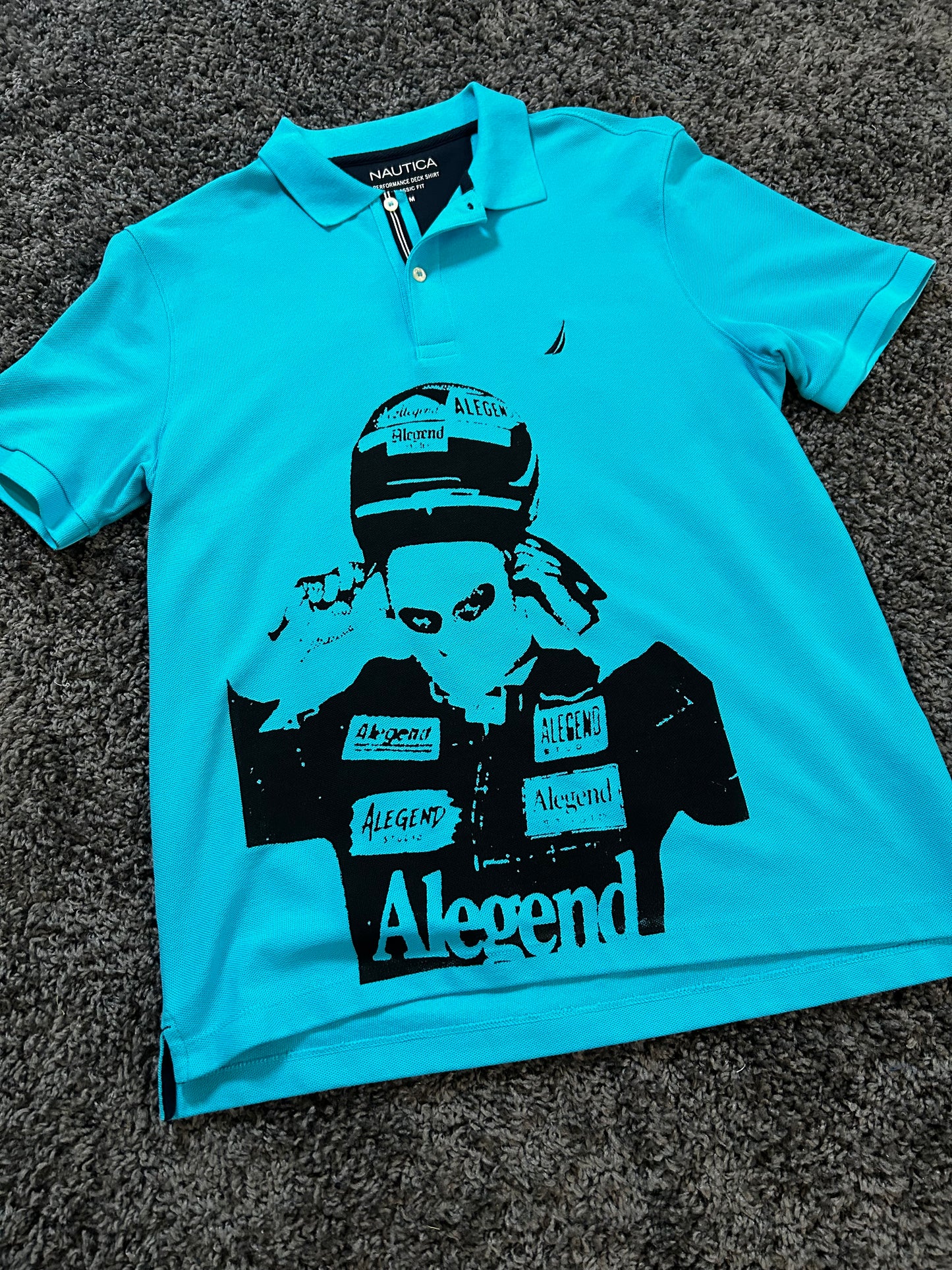 Ready Set Go! Polo Print