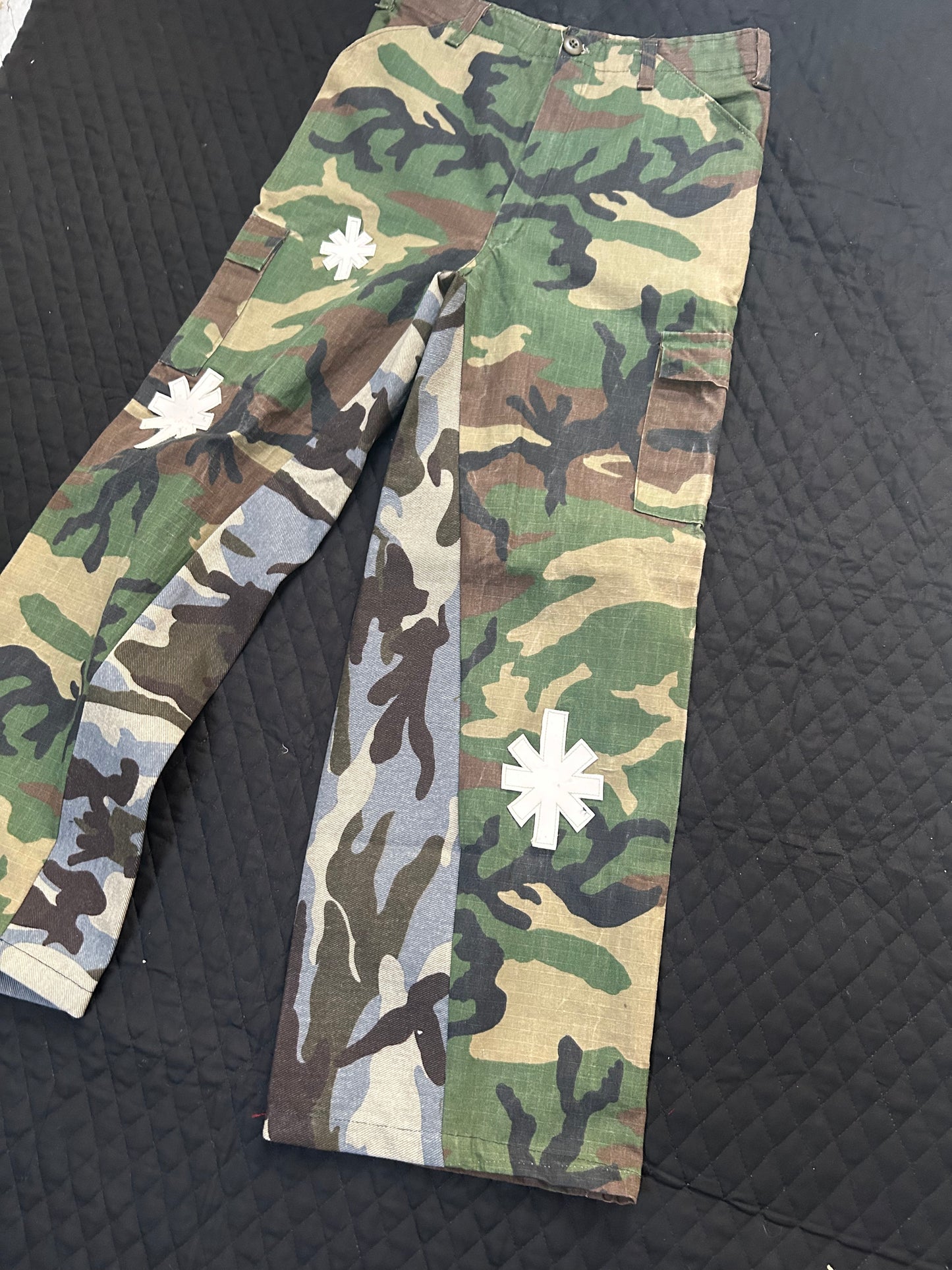 Camo Compass Patch Jeans .002