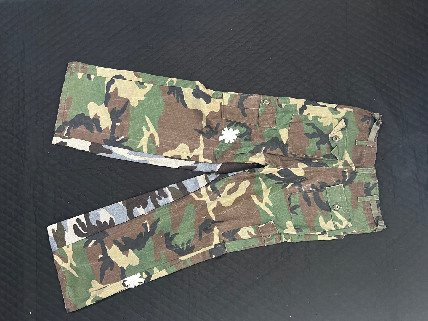 Camo Compass Patch Jeans .002