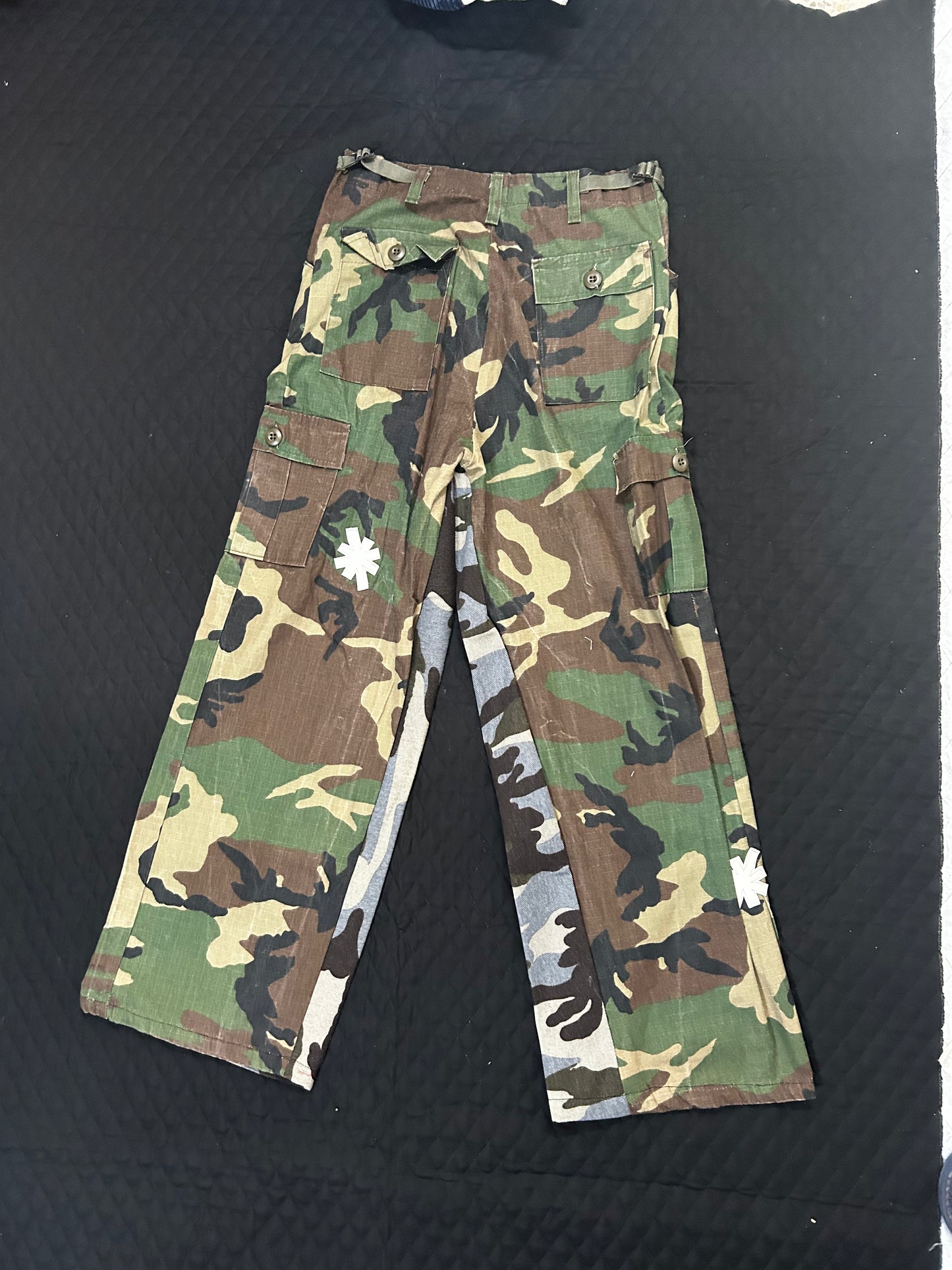 Camo Compass Patch Jeans .002