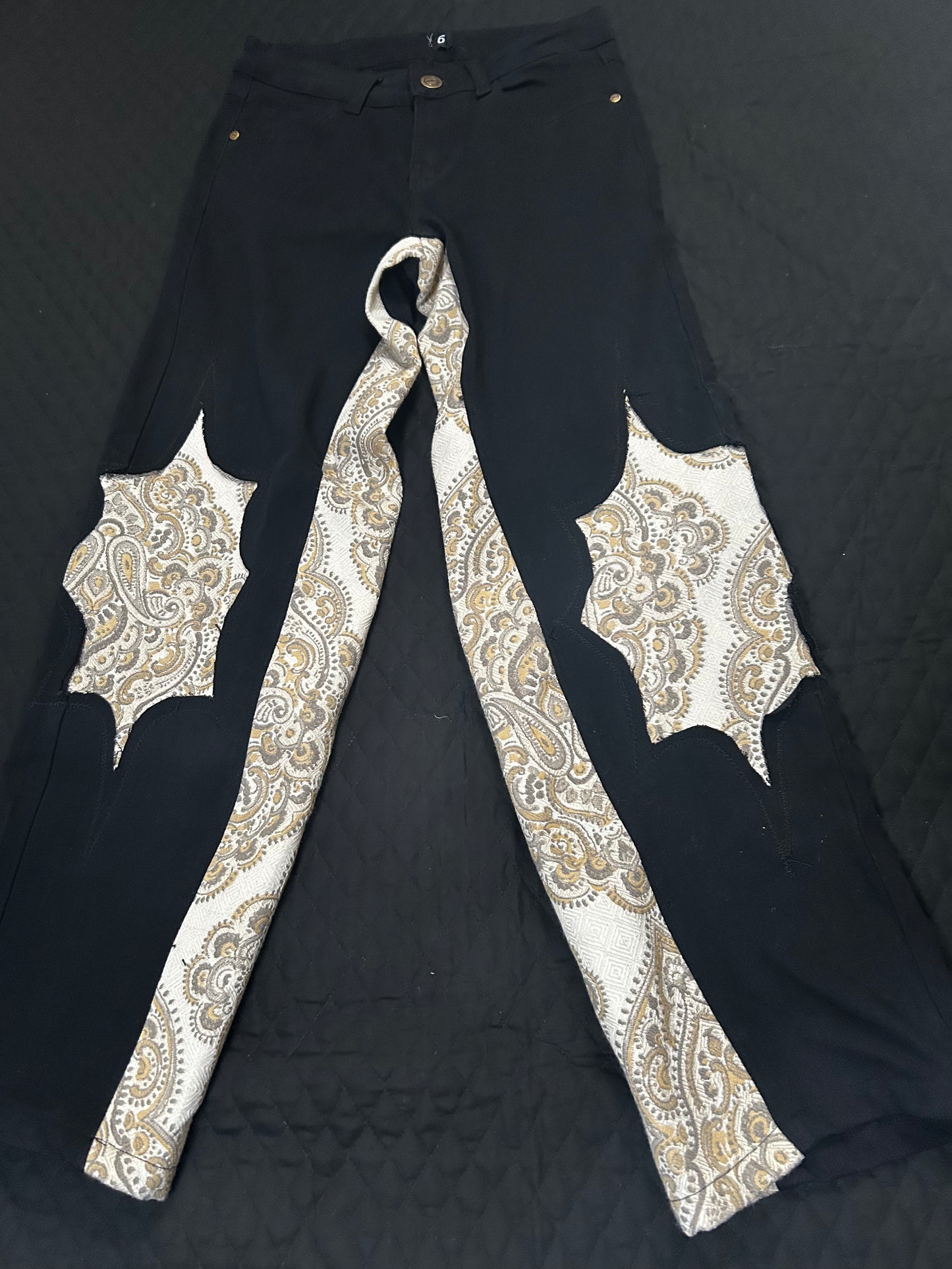 Compass Knee Patch Baggy Jeans .004