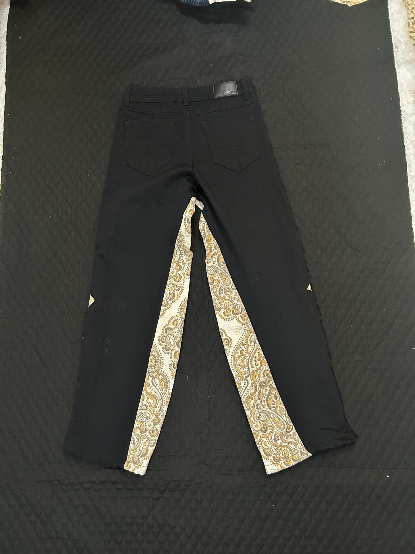 Compass Knee Patch Baggy Jeans .004