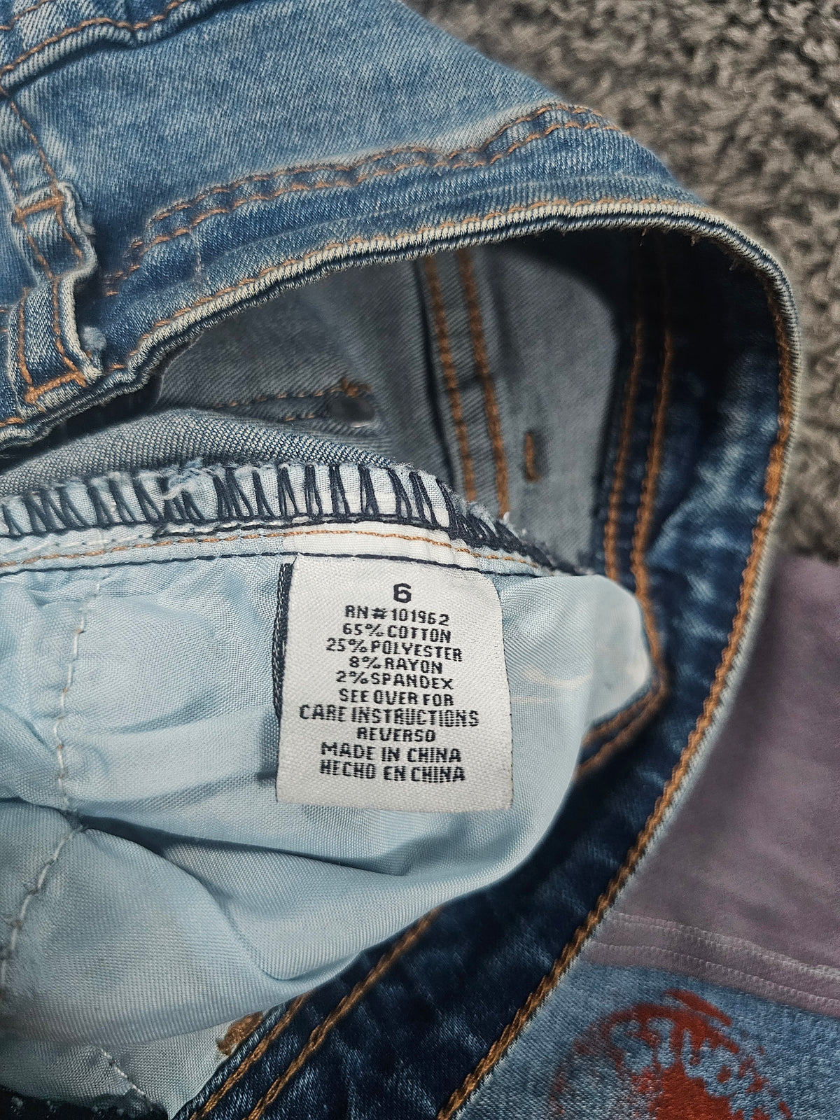 Wayfinder Upcycled Gaucho Jeans 3/4