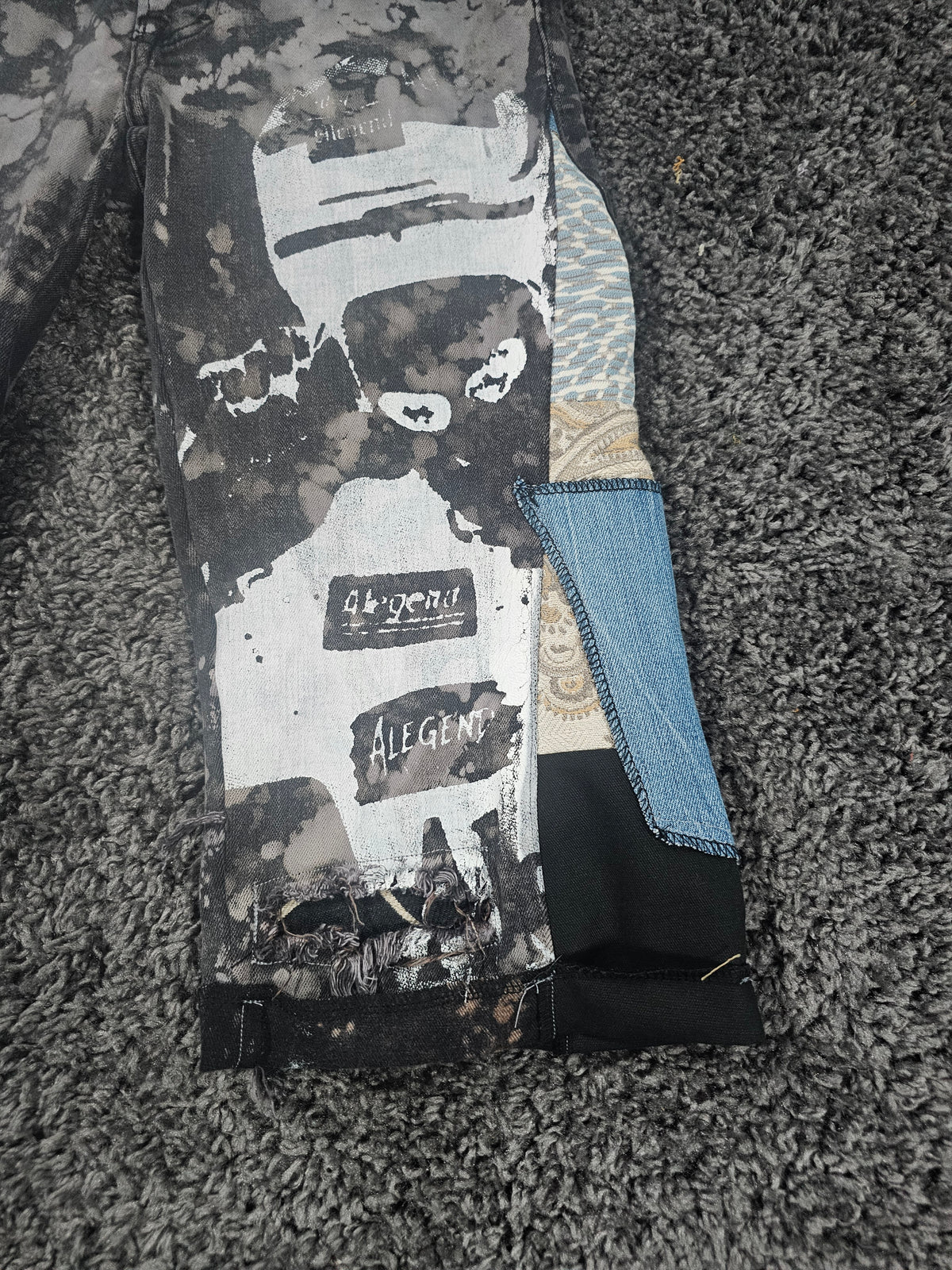 Speed Demon Gaucho 3/4 Jeans Extra Pockets