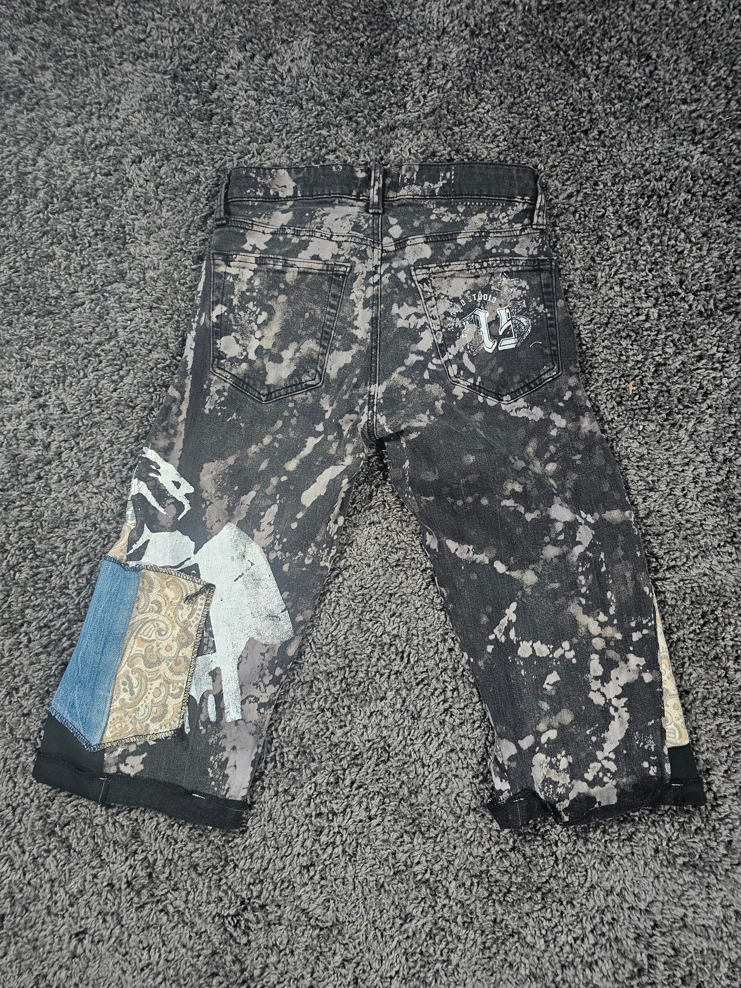 Speed Demon Gaucho 3/4 Jeans Extra Pockets