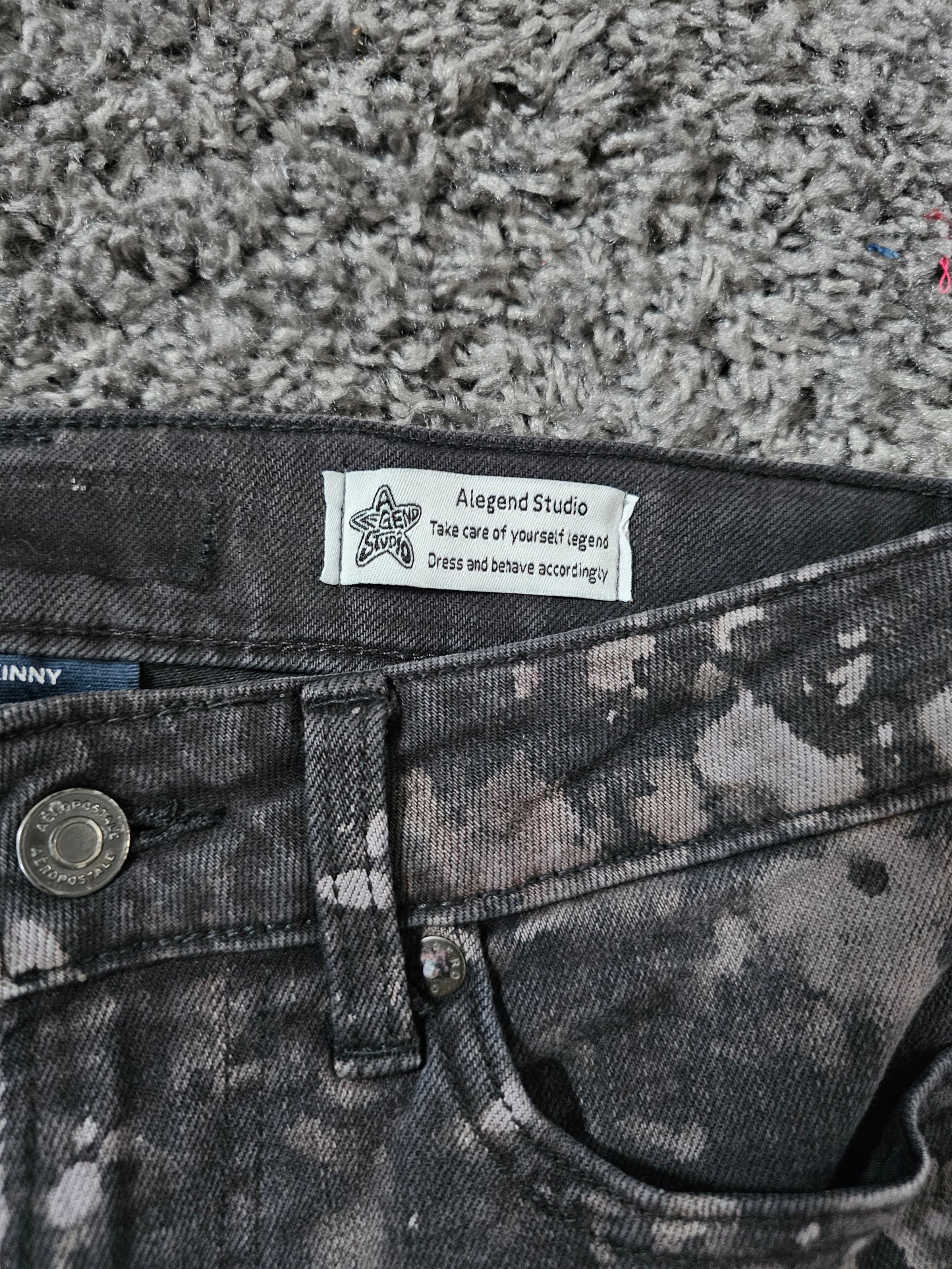 Cpri Racer Custom Black Jeans