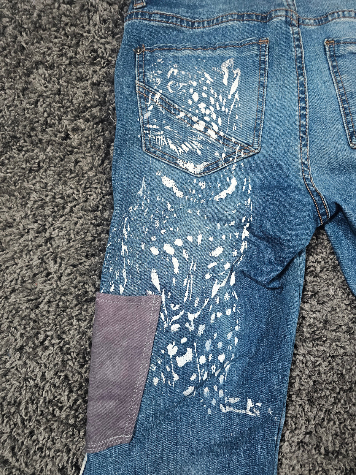 Wayfinder Upcycled Gaucho Jeans 3/4