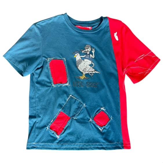 NYC Rat Upcycled Collab tshirt Sprjey X A.S.