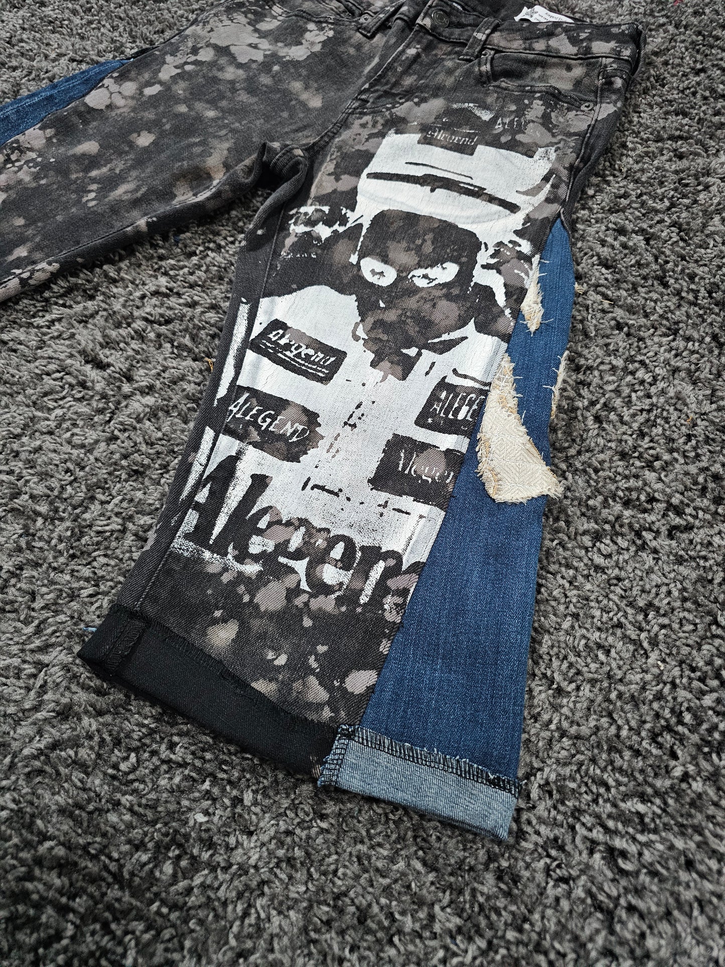 Cpri Racer Custom Black Jeans