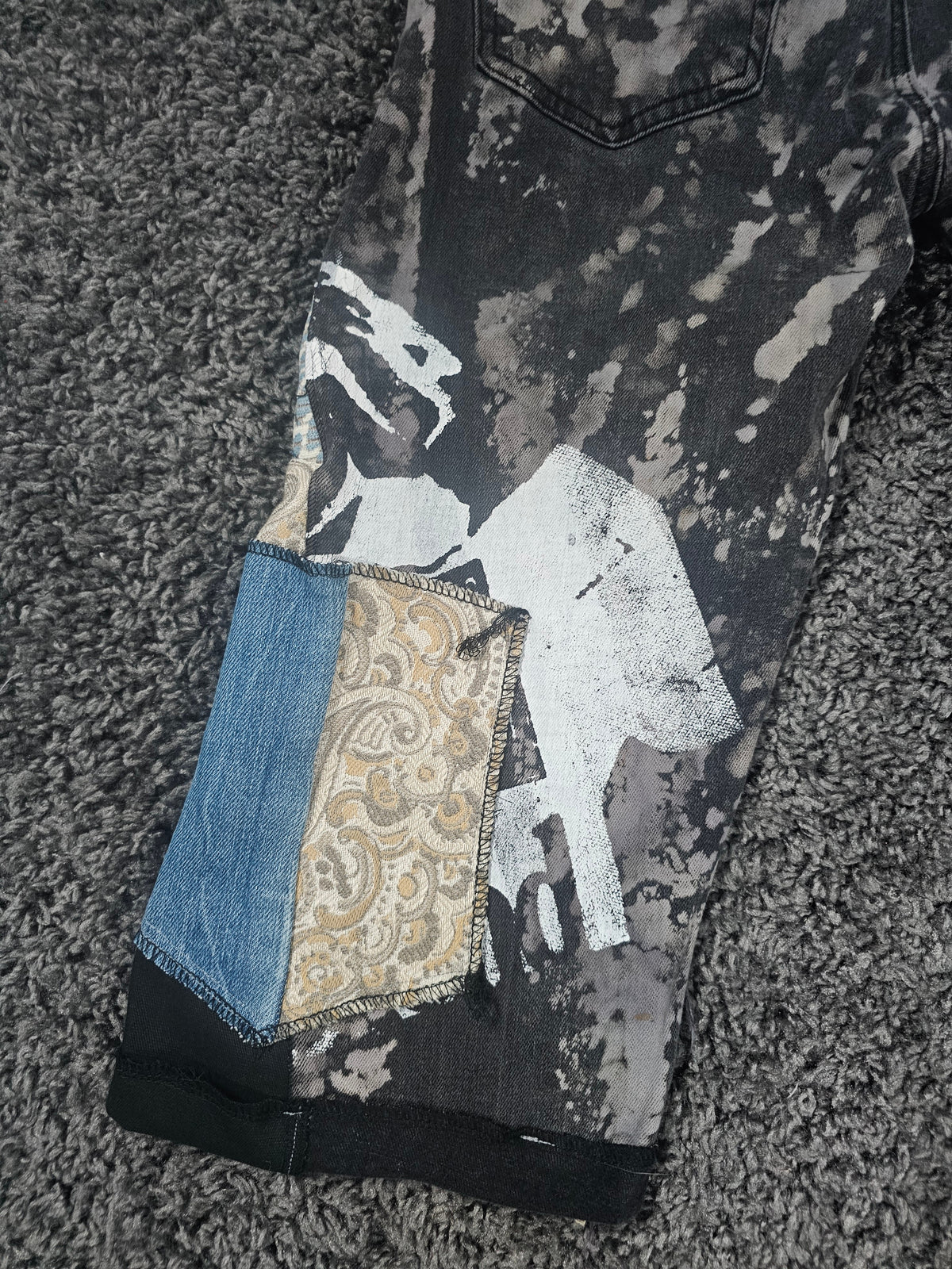 Speed Demon Gaucho 3/4 Jeans Extra Pockets