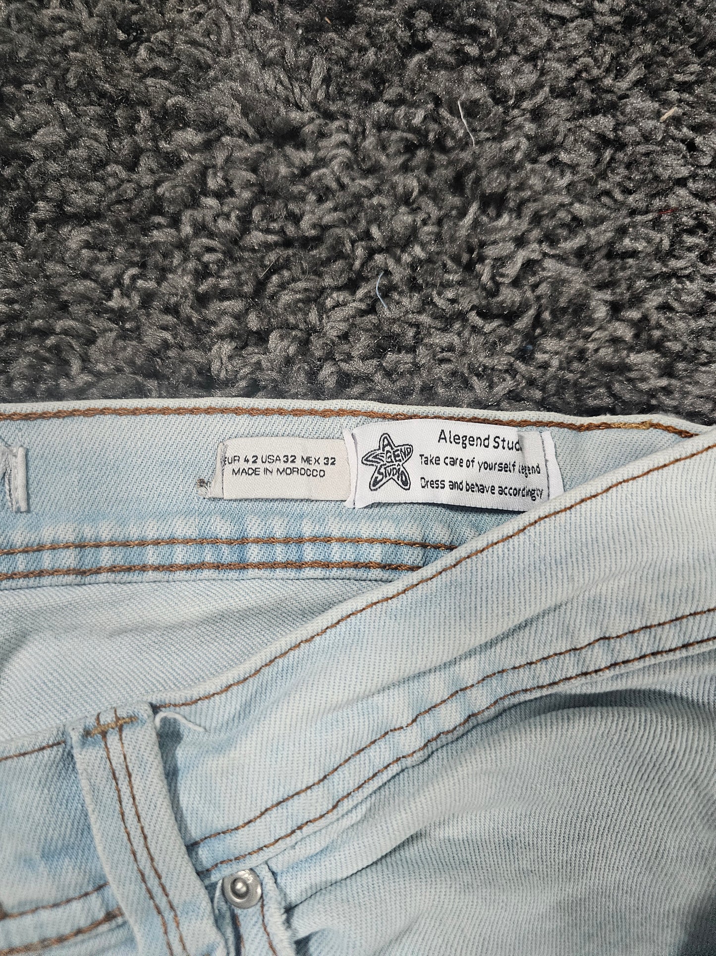 Wrong Turn Upcycled Gaucho 3/4 Jeans