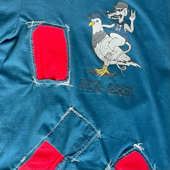 NYC Rat Upcycled Collab tshirt Sprjey X A.S.